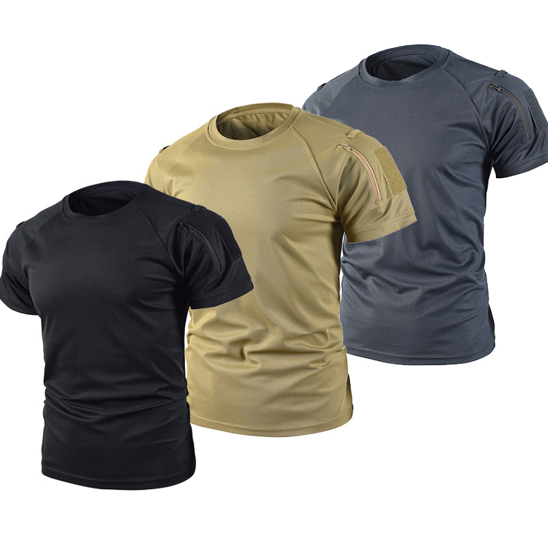 Combat Ready Tactisch Shirt met Korte Mouwen – Outdoor Zomertop voor Heren
