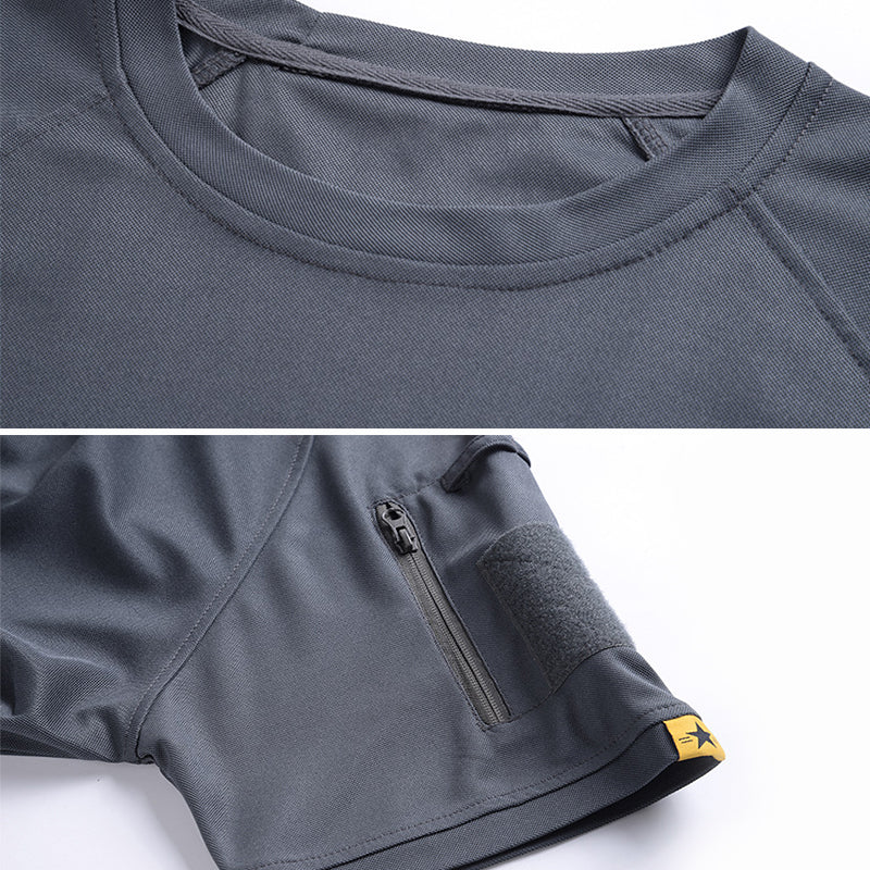Combat Ready Tactisch Shirt met Korte Mouwen – Outdoor Zomertop voor Heren