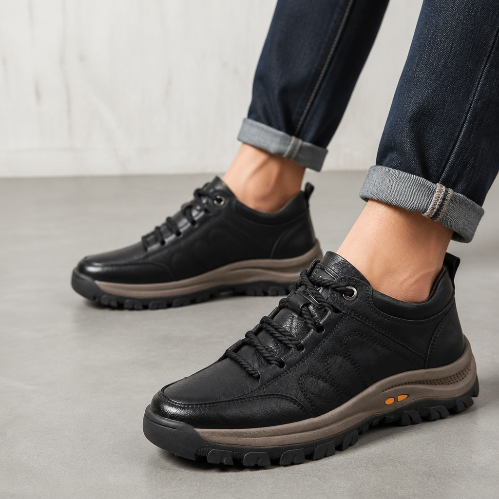 Orthopedische Leren Herensneakers – Orto Pro