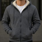 ThermoShield – Warme Heren Hoodie met Teddyvoering