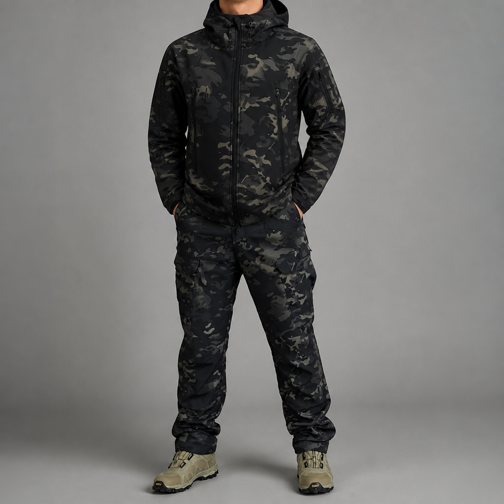 StrikeForce™ – Tactische Outdoor Set voor Heren (Jas + Broek)