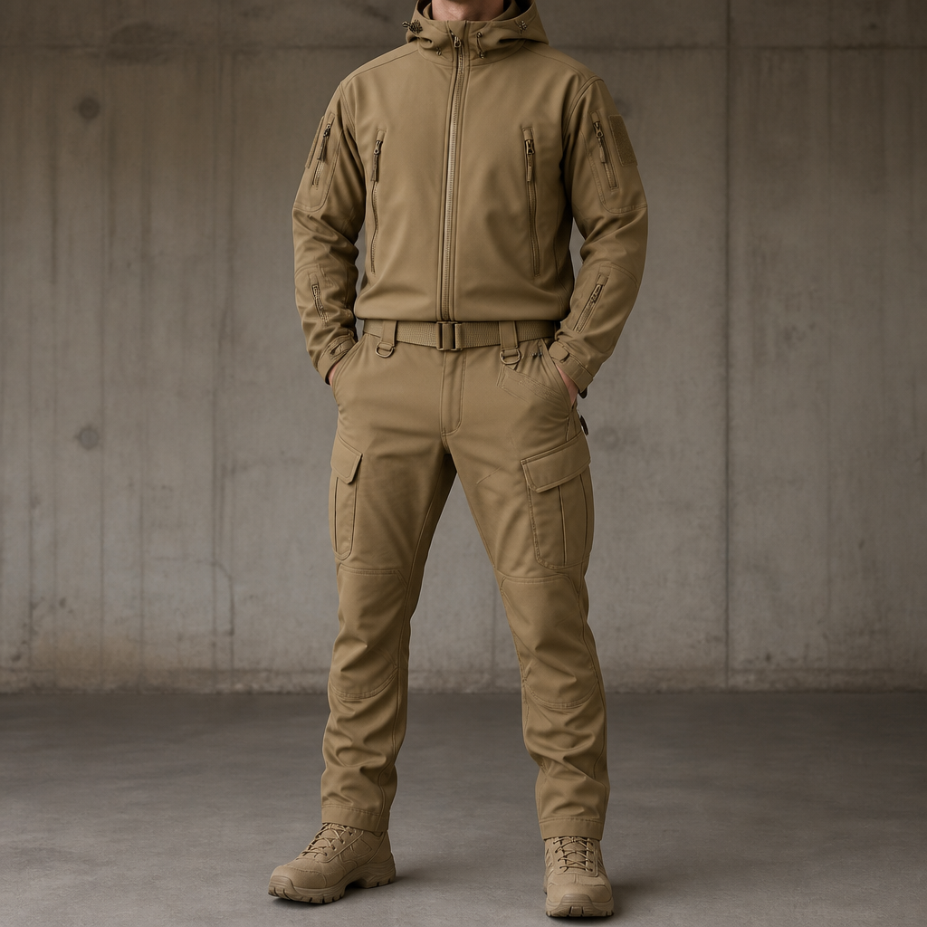 StrikeForce™ – Tactische Outdoor Set voor Heren (Jas + Broek)