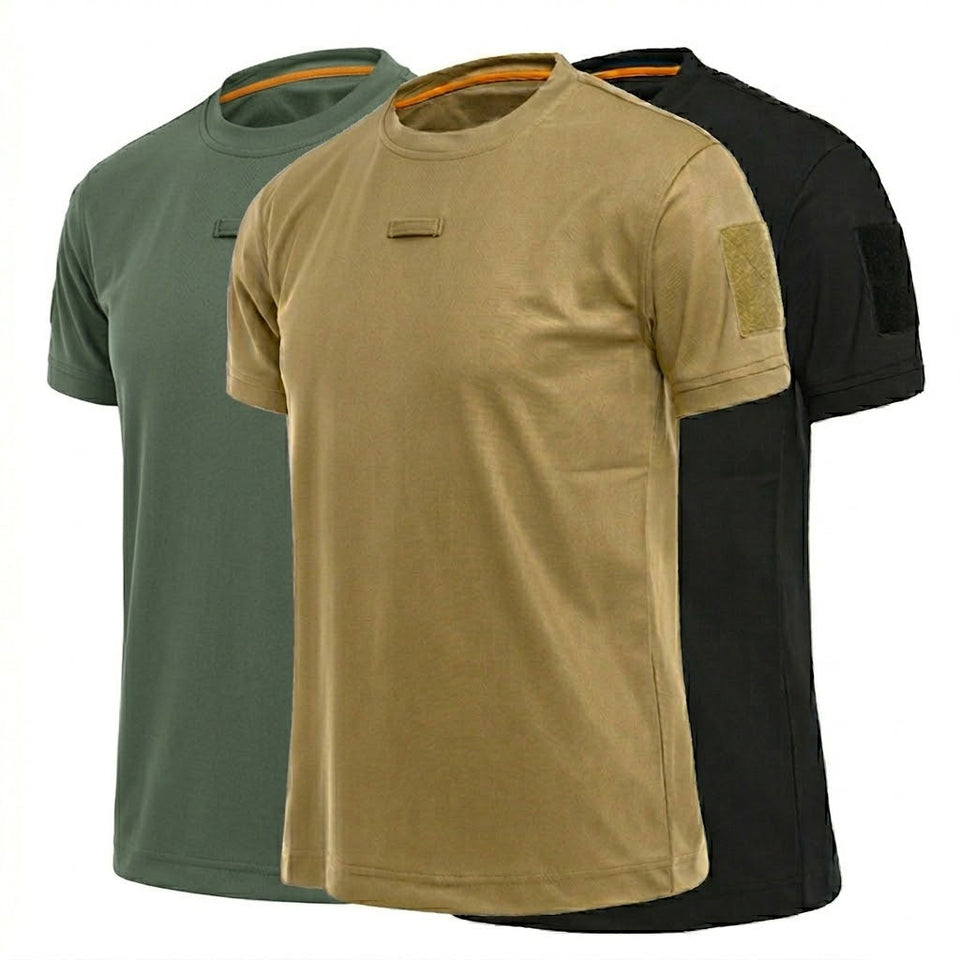 3-pack tactische sneldrogende T-shirts voor heren