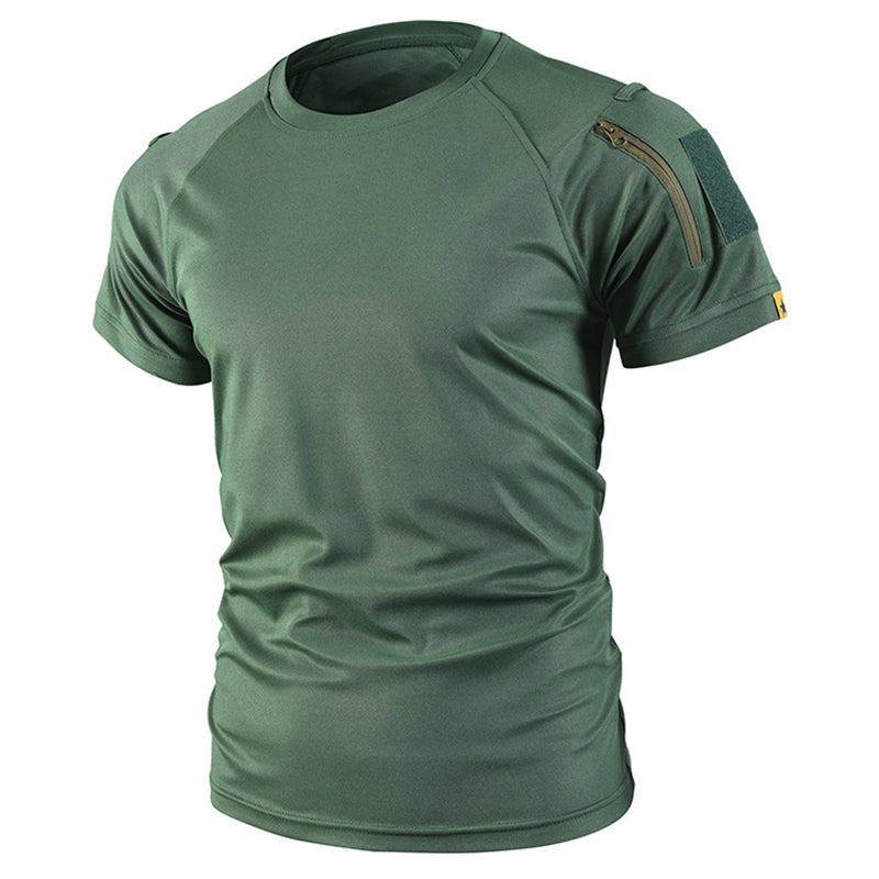 Combat Ready Tactisch Shirt met Korte Mouwen – Outdoor Zomertop voor Heren
