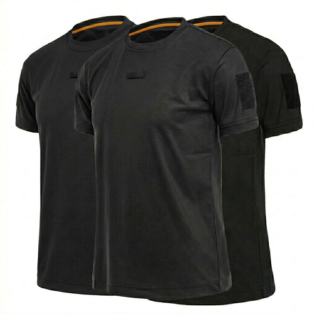 3-pack tactische sneldrogende T-shirts voor heren