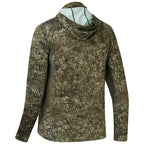 TWS UPF 50+ jachtshirt voor heren met masker – Camo vis-hoodie met lange mouwen