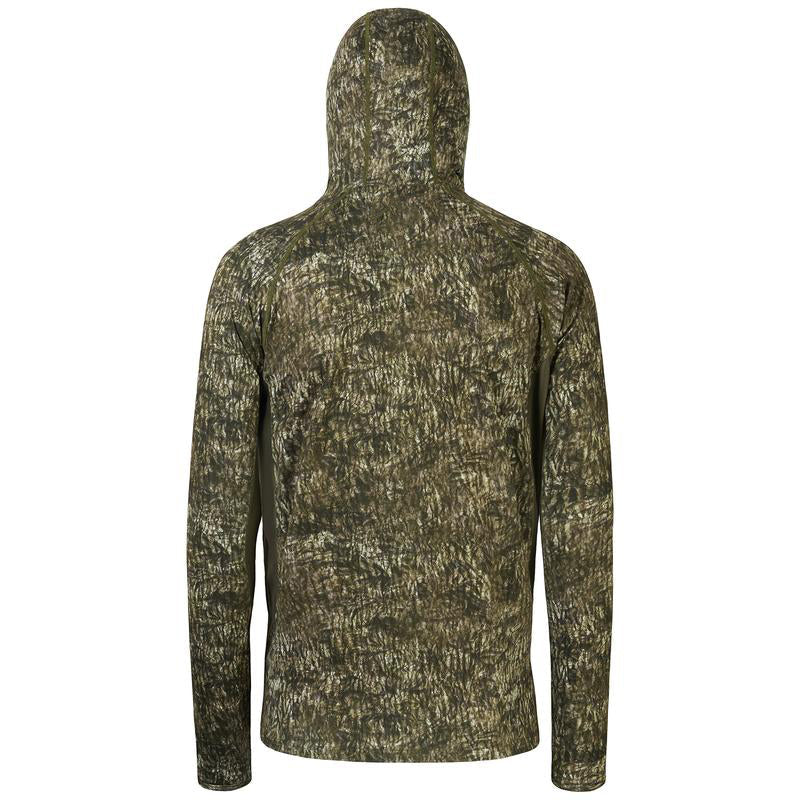 TWS UPF 50+ jachtshirt voor heren met masker – Camo vis-hoodie met lange mouwen