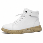 Heren Chukka Boots van Echt Leer met Fleecevoering en Orthopedische Zool