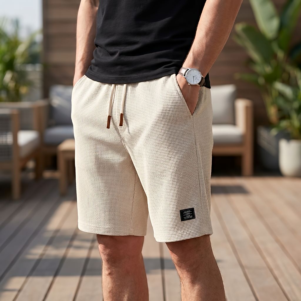 Comfortabele zomer short met elastische taille