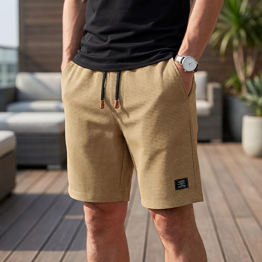 Comfortabele zomer short met elastische taille