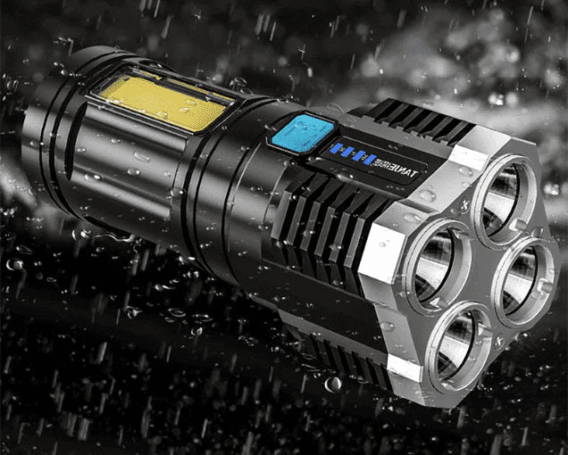 High-Power Tactical Flashlight - Light Power