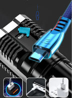 High-Power Tactical Flashlight - Light Power
