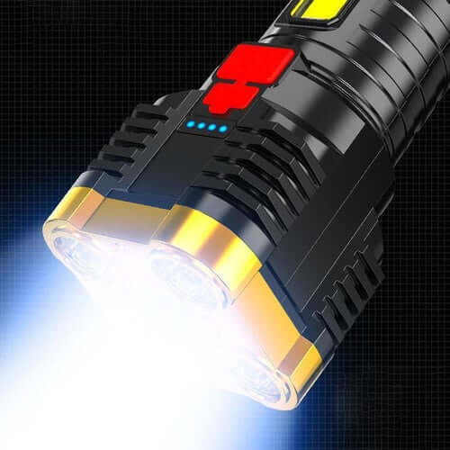 High-Power Tactical Flashlight - Light Power