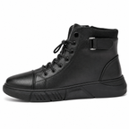 Heren Chukka Boots van Echt Leer met Fleecevoering en Orthopedische Zool