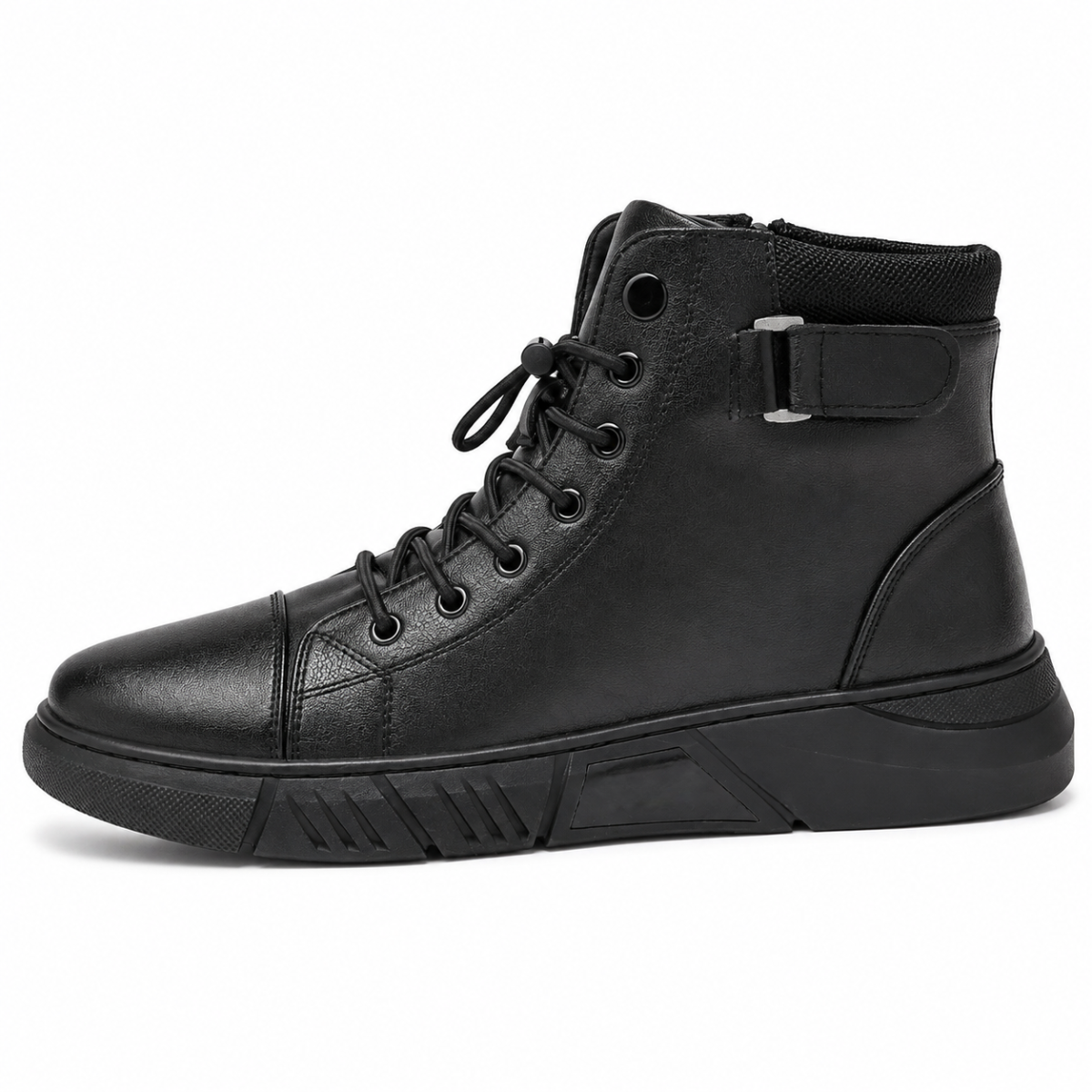 Heren Chukka Boots van Echt Leer met Fleecevoering en Orthopedische Zool