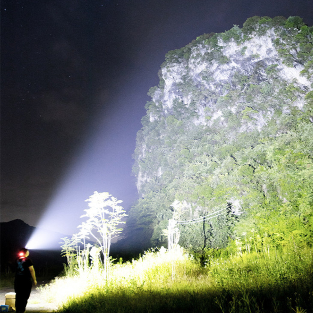 Superkrachtige Zoom Koplamp - Oplaadbaar via USB