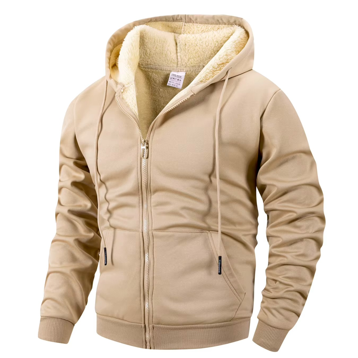 ThermoShield – Warme Heren Hoodie met Teddyvoering