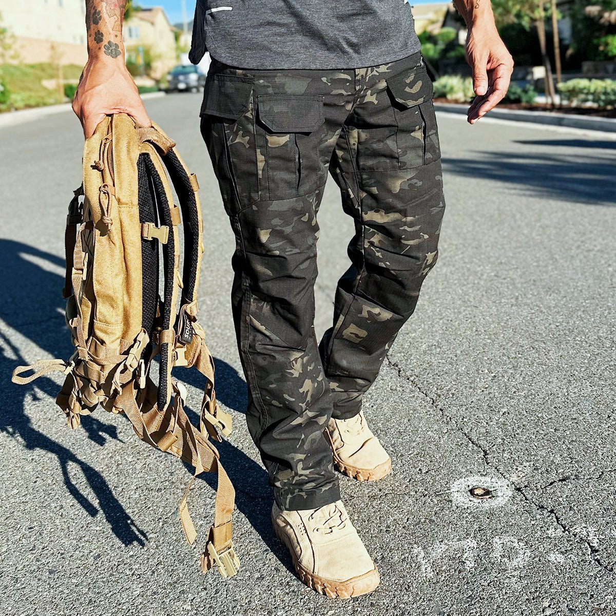 Archon IX8 waterdichte tactische outdoorbroek Donkere Camo