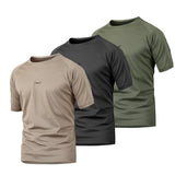 Khaki/Zwart/Legergroen (3-pack)