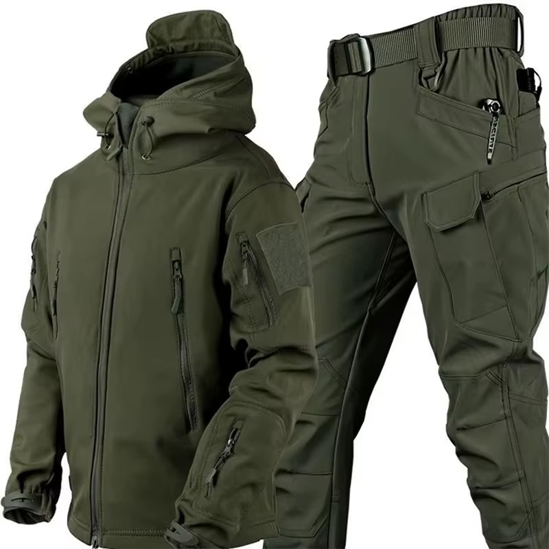 StrikeForce™ – Tactische Outdoor Set voor Heren (Jas + Broek)