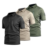 Zwart/Khaki/Legergroen (3-pack)