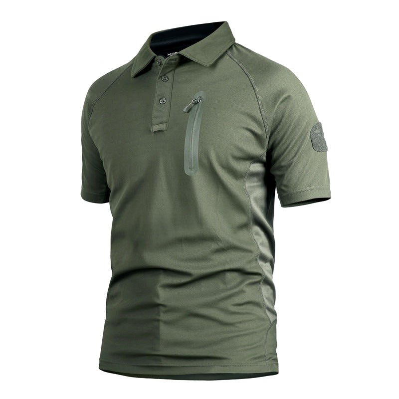 Combat Top met Korte Mouwen voor Heren – Sneldrogend Gevechtsshirt