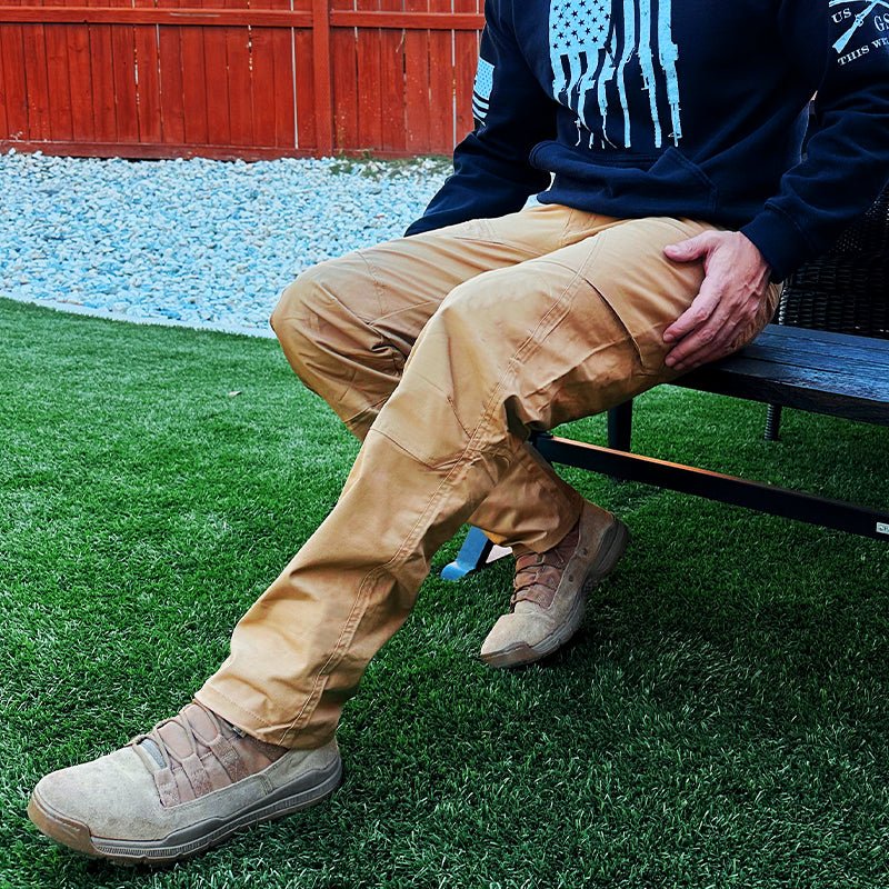 Men's Urban Pro Stretch tactische herenbroek Woestijnbruin