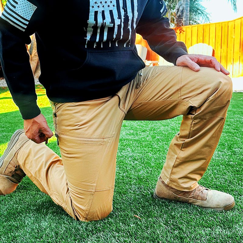 Men's Urban Pro Stretch tactische herenbroek Woestijnbruin