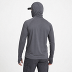 Lichtgewicht Sneldrogend UPF 50+ UV-Shirt met Capuchon en Ingebouwde Nekwarmer/Gezichtsmasker
